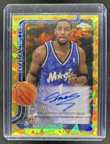 2025 Topps Tracy McGrady Chrome Autographs (Raw)