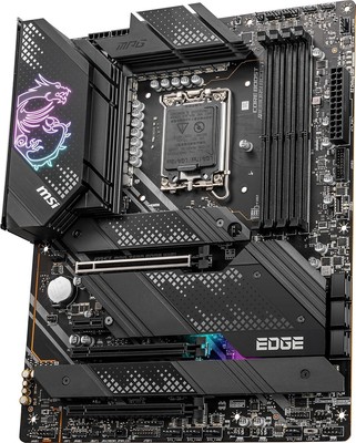 MSI MPG Z690 EDGE WIFI LGA 1700 ATX Intel Motherboard used