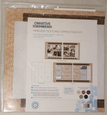 Creative Memories Simple Page Kit: "Timeless Textures" from 2025 Secret Box #5