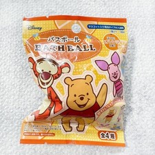 Japan Bath Bomb Ball Disney Pooh Orange Scent 4 mascot inside