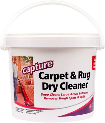 Capture Carpet & Rug Dry Cleaner W/Resealable Lid - Home, Car, Dogs & Cats Pet C