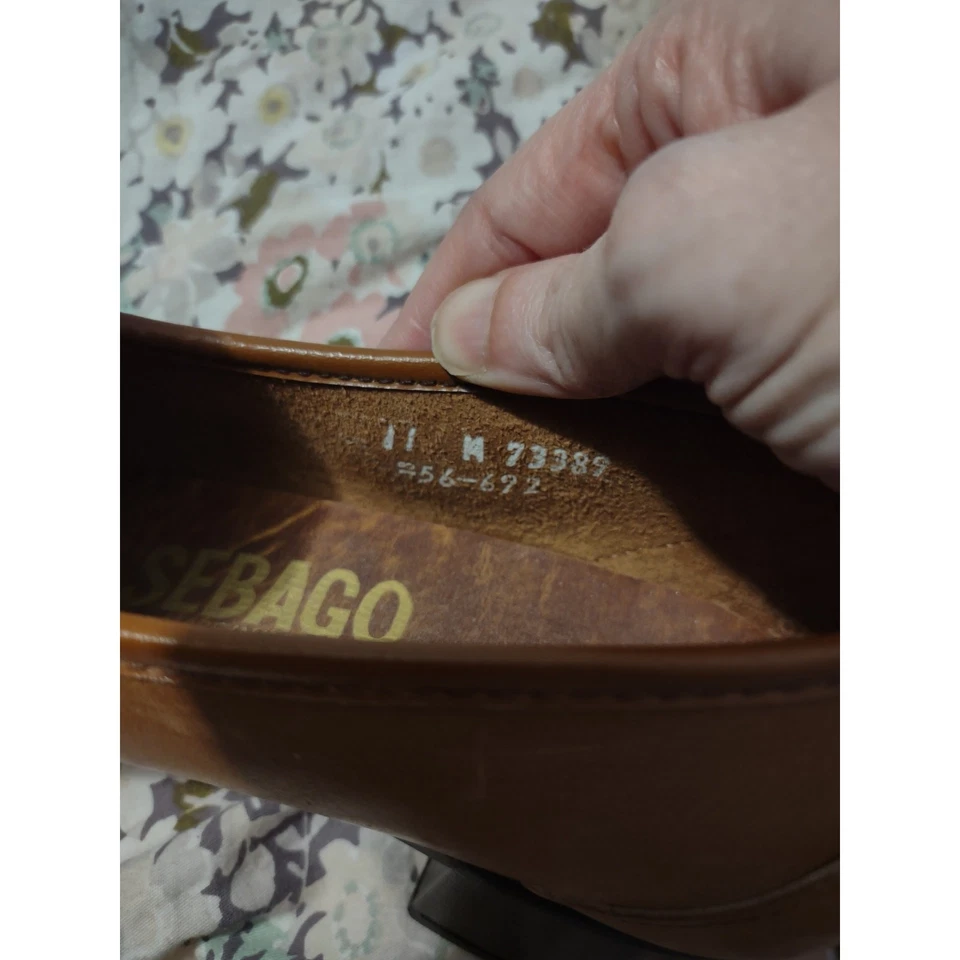 Mocasines Sebago Tacón Penny 11 Clásicos Preppy Gruesos Hechos en la Academia de EE. UU. Foto 4 de 4