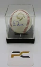 Greg Maddux Signed Baseball In Case With COA (PC484236) (Braves, WBC)