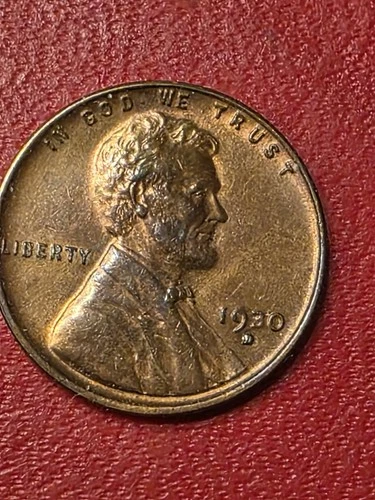 1930-D Lincoln Cent Wheat Penny   RED/TONING    LUSTEROUS SOLID GEM BU+++  RD