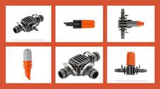 Gardena Micro Drip System in single pieces