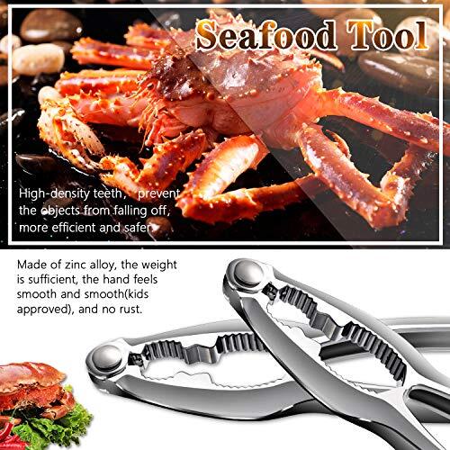 7 Stück Meeresfrüchte Cracker Set Hummer Crack Gabel Pick Essen Krabbe Bein Werkzeug Küche - Bild 7 von 7