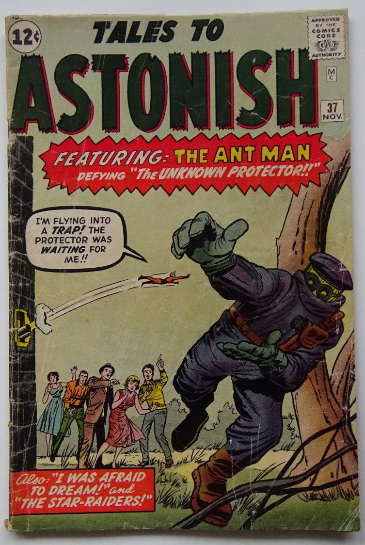 Comic Book- Tales to Astonish #37 Ant-Man 1962 Kirby & Ayers  