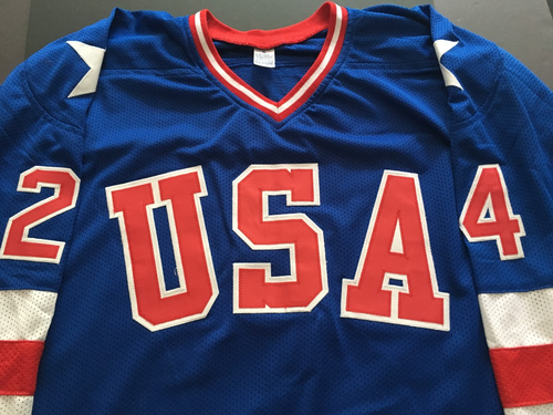 ROB MCCLANAHAN AUTOGRAPHED 1980 OLYMPIC JERSEY J.S.A. AUTHENTICATED - Picture 8 of 10