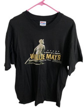 Willie Mays Plaza T-Shirt Dated 2000 San Francisco Giants Men  s Size Large Rare
