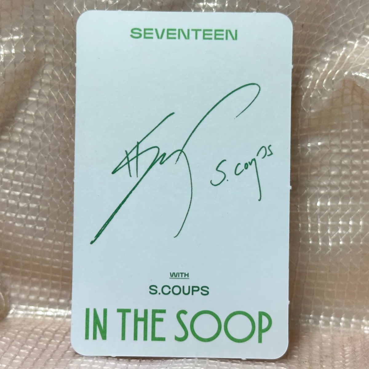 セブチ IN THE SOOP トレカ ポストカード メイキングブック UNBOXING: SEVENTEEN In The Soop Making Photobook - A