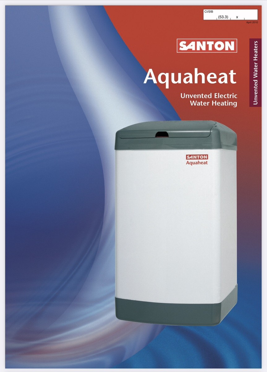 Santon Aquaheat Unvented Water Heater Tank 10l Expansion Kit Electric  Boiler Hot | eBay