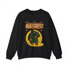 MF Doom Madlib All Caps Metal Face Sweatshirt
