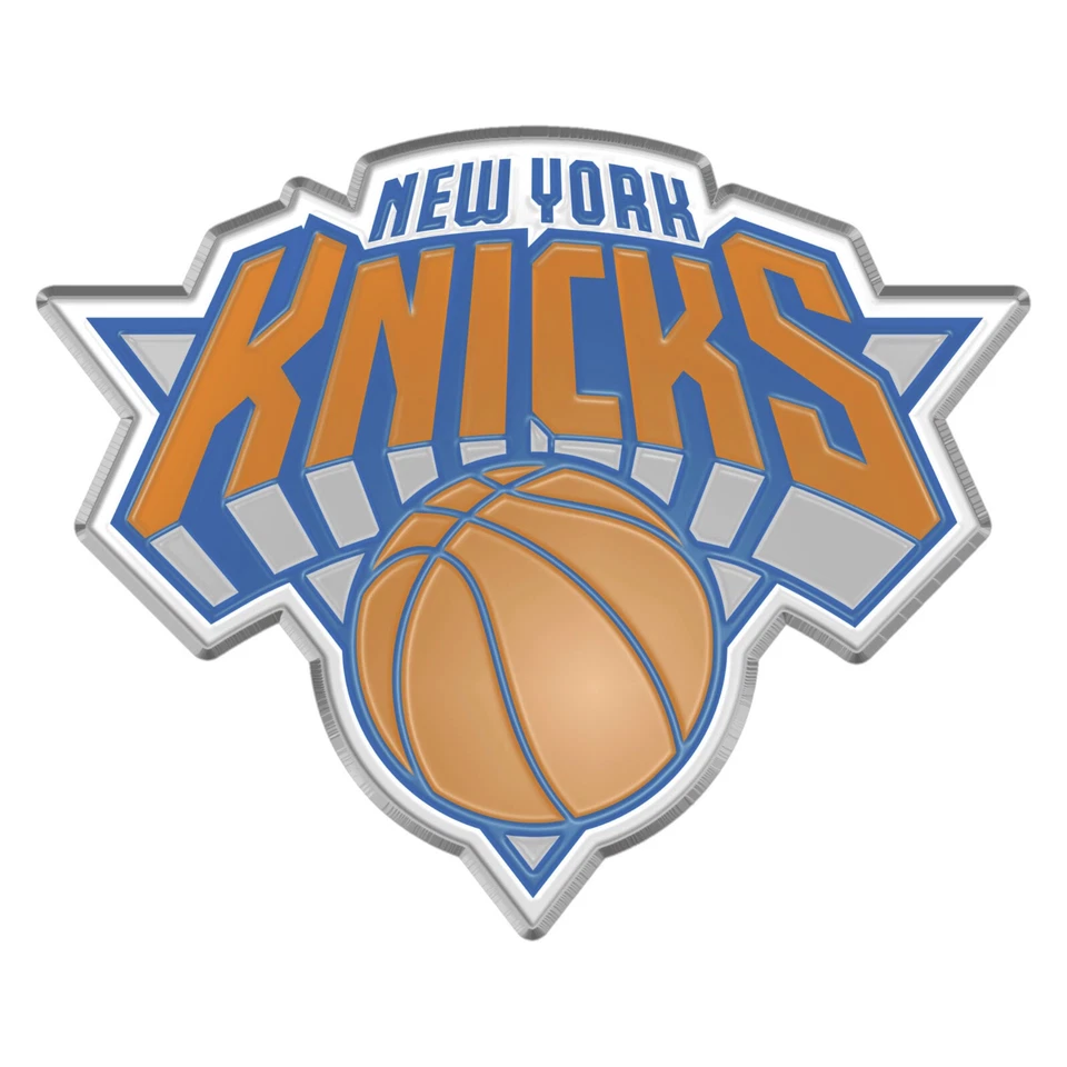 Low Profile Light Weight Aluminum Decal Emblem NBA New York Knicks - Image 2 of 4