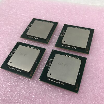 Lot of 4 Intel Xeon SLA6C E7220 @ 2.93GHz 8MB Dual-Core CPU Processor