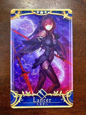 Fate Grand Order FGO Arcade Card Lancer Scathach Third Ascension