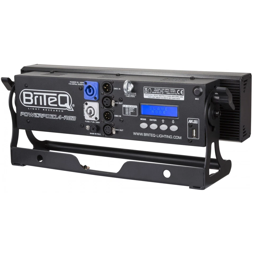 Briteq PowerPixel4-RGB LED COB Bar 4 x 30W RGB Batten Stage Lighting DMX - Image 4 of 4