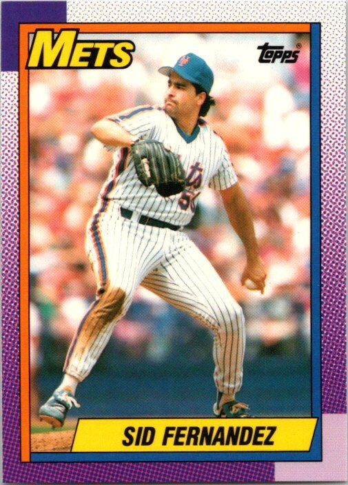 1990 Topps Tiffany Edition #480 Sid Fernandez