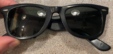 Ray-Ban Wayfarer B&L originale vintage USA 5024 L2009 WTAS nero