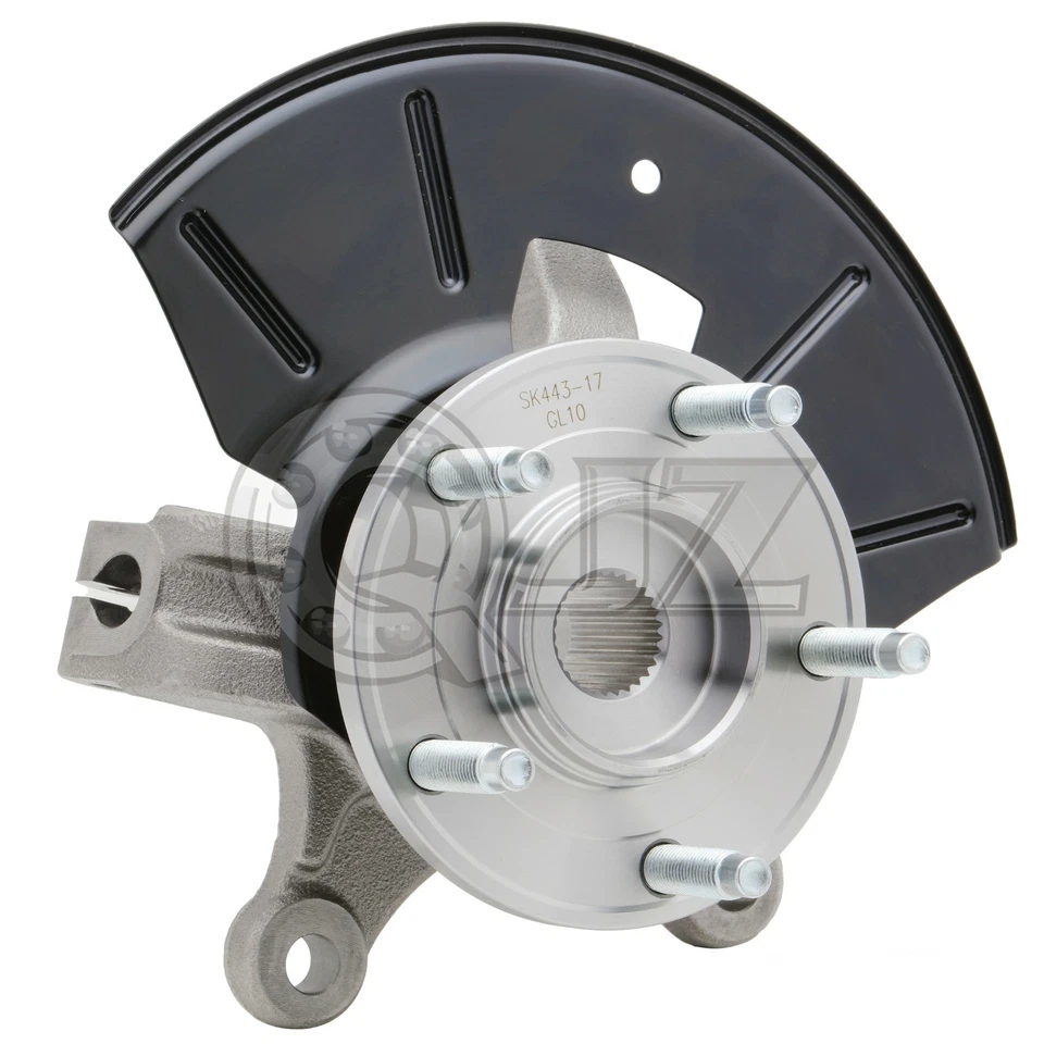 [DELANTERO DERECHO (cantidad 1)] Kit de nudillos de dirección cargados para SUV Mazda Tribute 2005-2011 Foto 4 de 4