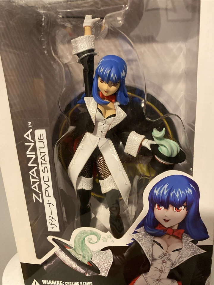 DC DIRECT Ame-Comi ZATANNA Heroine Series PVC Estatua Figura Liga de la Justicia Foto 2 de 4