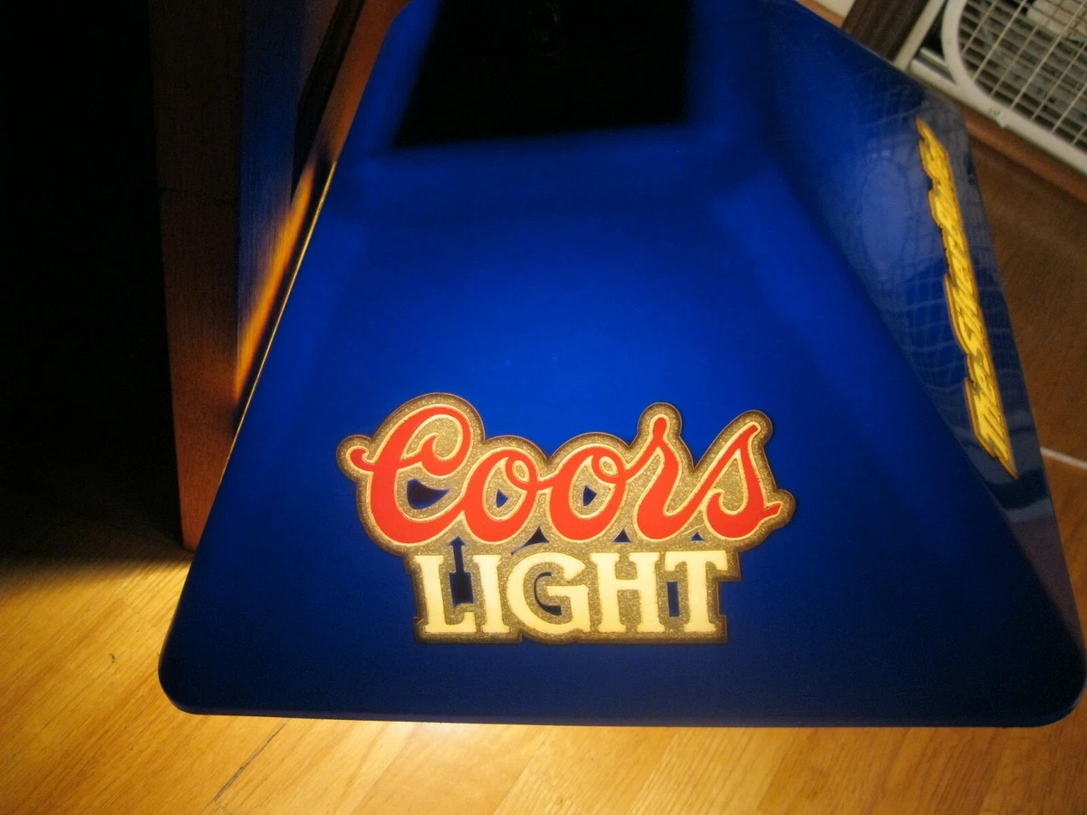 Coors light sales mountain shaped cooler