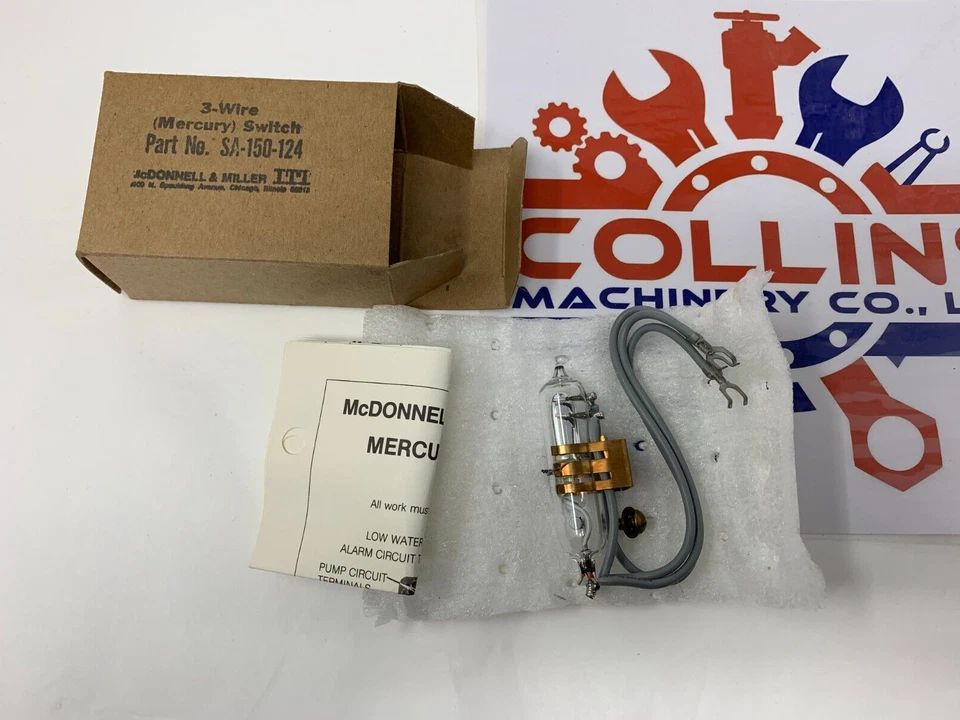 Interruptor de 3 hilos McDonnell & Miller XYLEM SA150-124 Foto 2 de 2