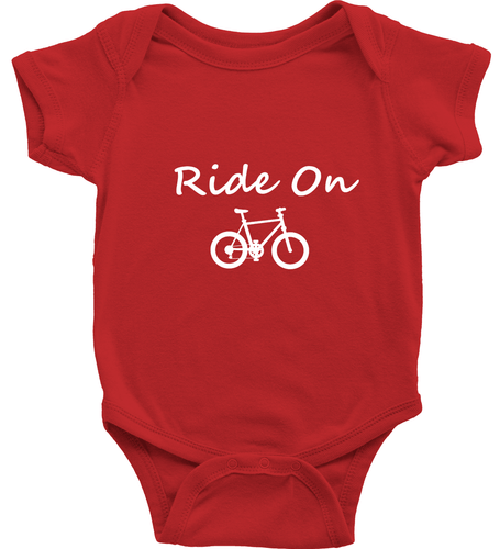 Infant Baby Bodysuit One-Piece Bike Jumpsuit Romper Newborn Outfit Ride Bicycle - Picture 10 of 25