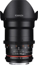 Rokinon 35mm T1.5 Full Frame Wide Angle Lens (Canon EF)