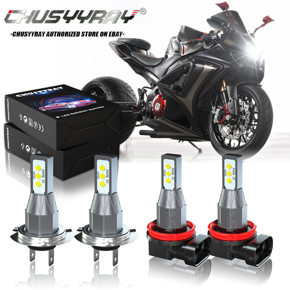 LED Headlight For 2006 2007 Suzuki GSXR 600 750 High Low