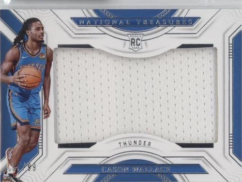 2023-24 Panini National Treasures - Cason Wallace #RJM-CWL