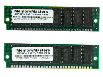Keystron Mémoire RAM FP FPM SIMM 4 Mo 30 broches avec