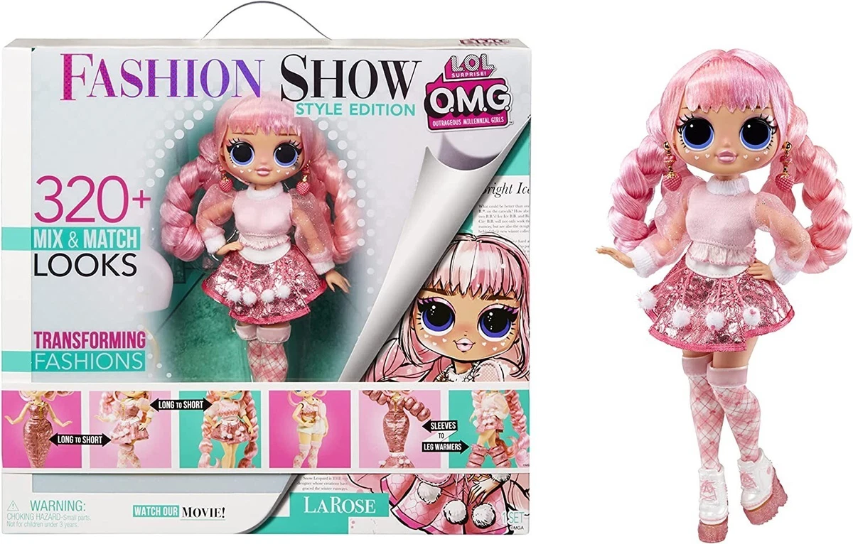 LOL Surprise OMG Fashion Show Style Edition Larose Fashion Doll - New 2022