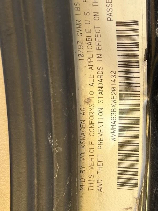 Air Cleaner 1.8L Turbo Engine ID Aeb Fits 97-00 AUDI A4 774689 Foto 2 de 3