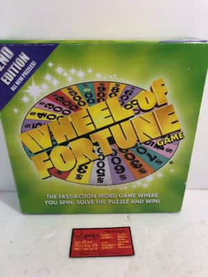Wheel of fortune 2nd edition game