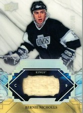 2019-20 Upper Deck Engrained Remnants Game Used #RBN Bernie Nicholls (#62/100)