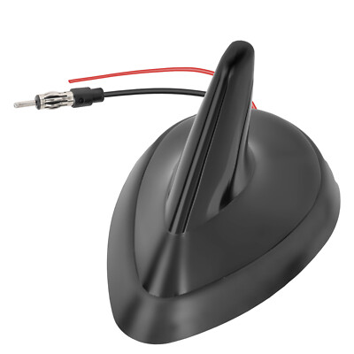 FM/AM Roof Aerial Shark Antenna Car &Signal Amplifier Car Radio Antenna Splitter