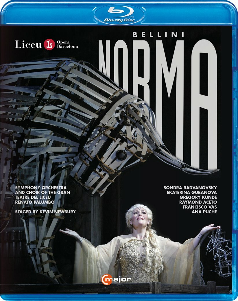 Bellini Norma SONDRA RADVANOVSKY RENATO PALUMBO Cmajor Blu-ray