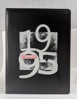 1995 NOA Nintendo Promotion / Employee Notepad Notebook Folder & Pen ...