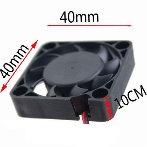 12x Brushless Leise Computer Lüfter Kühler 12V DC Kühlventilator 2-Pin 40mm - Afbeelding 9 van 12