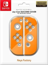 Keys Factory Nintendo Switch Joy-Con Silicone Cover Case Grip Orange NJS-001-3