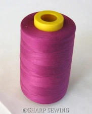 1 SPOOL LIGHT IMPERIAL #640  POLYESTER SERGER QUILTING THREAD T27 6000 YARDS