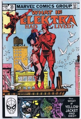 WHAT IF? # 35 US Comic 1983 ELEKTRA Frank Miller HI-GRADE