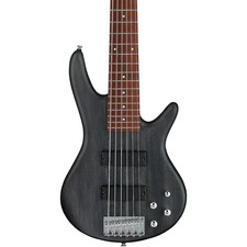 Ibanez GIO GSR206 6-String Bass Transparent Gray Flat