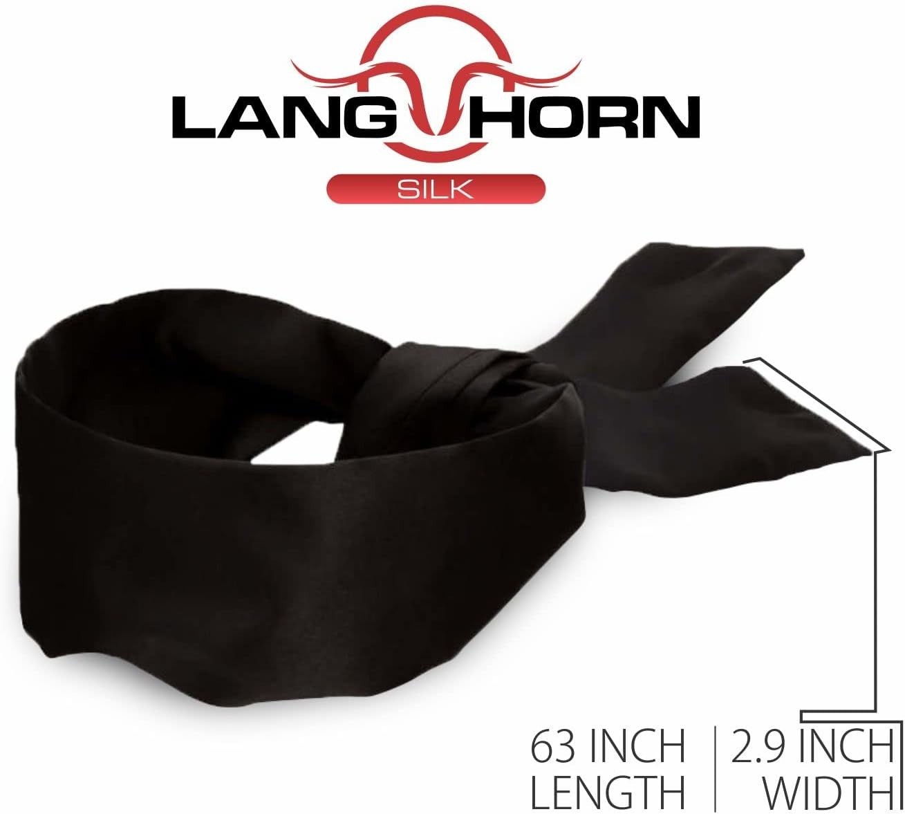 Lang Horn 2 pcs Silk Satin Blindfold Eye Mask Sleep Mask Soft Satin Eye Cover Si