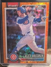 2026 Topps Chrome Alex Bregman #30 13/25 Orange Logofractor