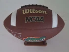 Tim Tebow Autographed Official NCAA Wilson Football with Florida Gator Logo