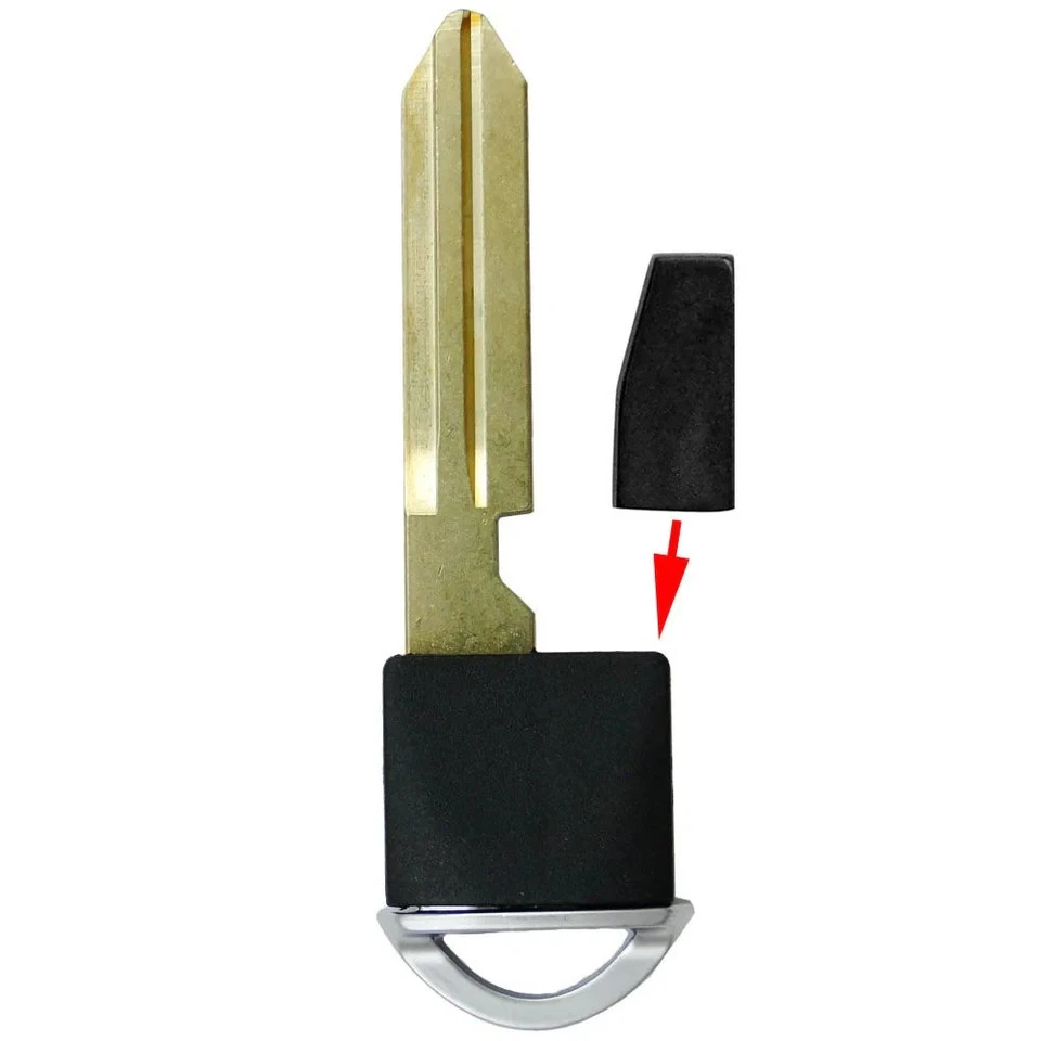 全新 PROXIMITY 智能钥匙汽车 FOB 遥控器 适用于 NISSAN Leaf 2011-2015 CWTWB1U808 3BT — 第 3/4 张图片