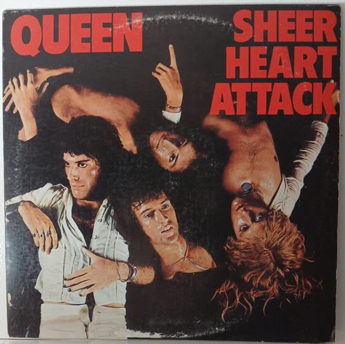 QUEEN SHEER HEART ATTACK 1975 1ST PRESSING VINYL