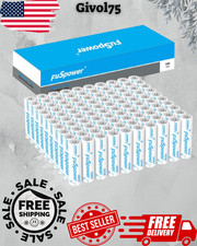 100 Pack AA Batteries 1.5V Heavy Duty Double A Bulk 0.40 per gallon