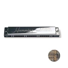 SUZUKI SU-21 Humming 21-Hole Polyatonic Harmonica in A
